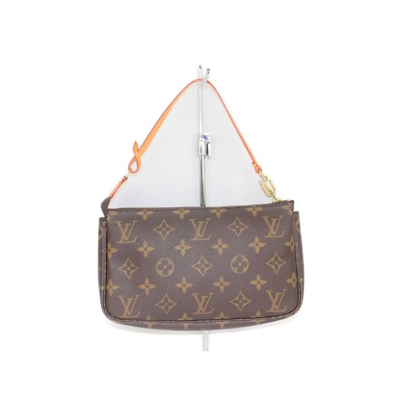Louis Vuitton Pouch Monogram Accessoire Brown Pochette - Picture 1 of 12